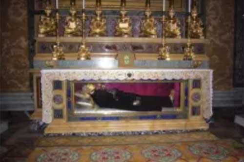 Grab des Heiligen Paul vom Kreuz
