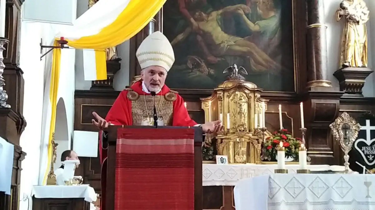 Bischof Hanke beim Patrozinium in Eichstätt